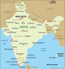 Overview Map of India