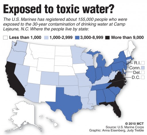 Exposed to Toxic Water? 2010